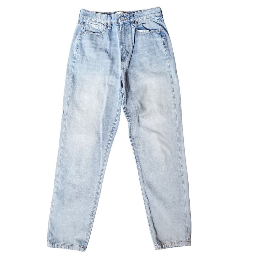 ✨ RSQ High Rise Straight Leg Jeans 27 90s Light Wash Denim